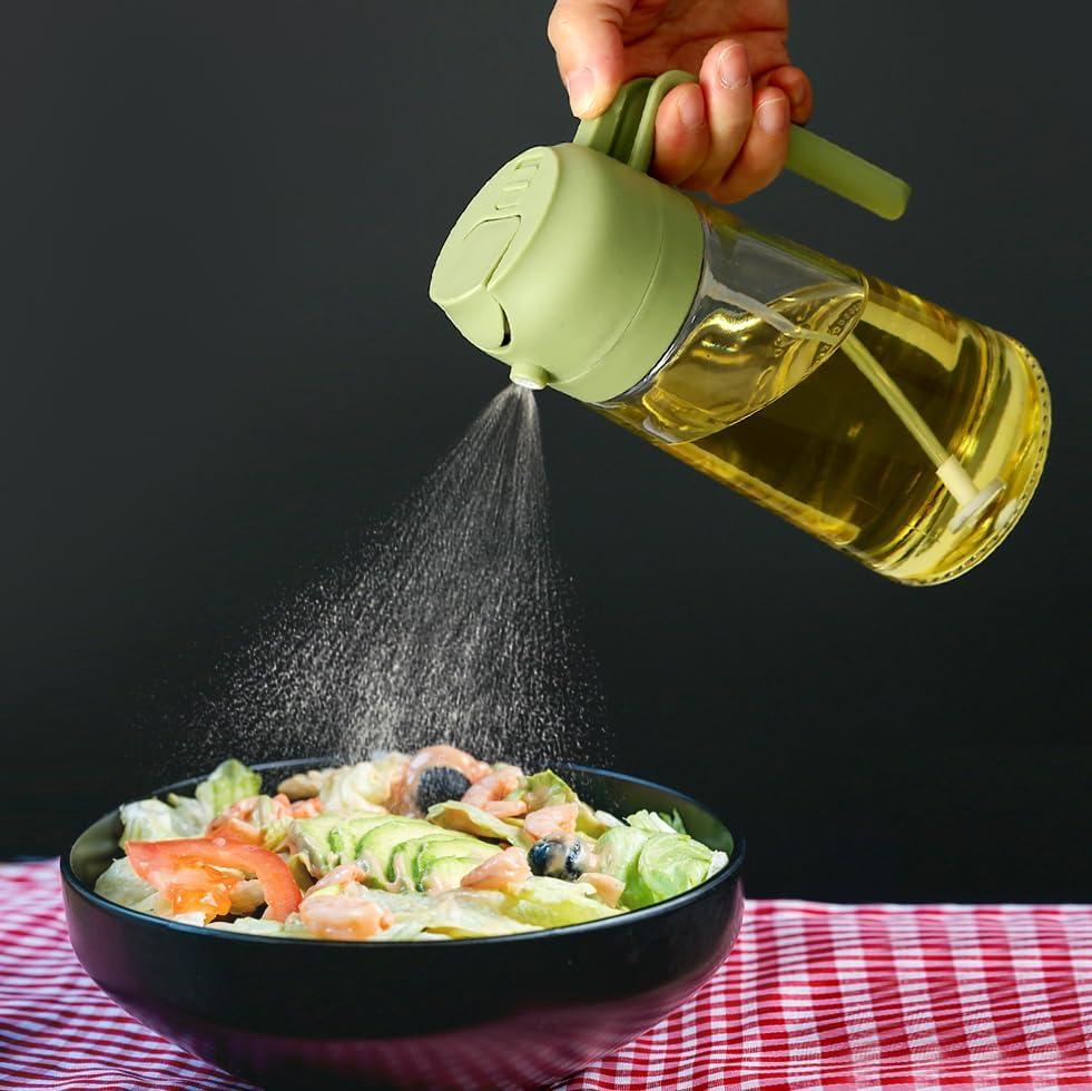 500ml Portable Sprayer Oil Dispenser β Perfect for Healthy Cooking!