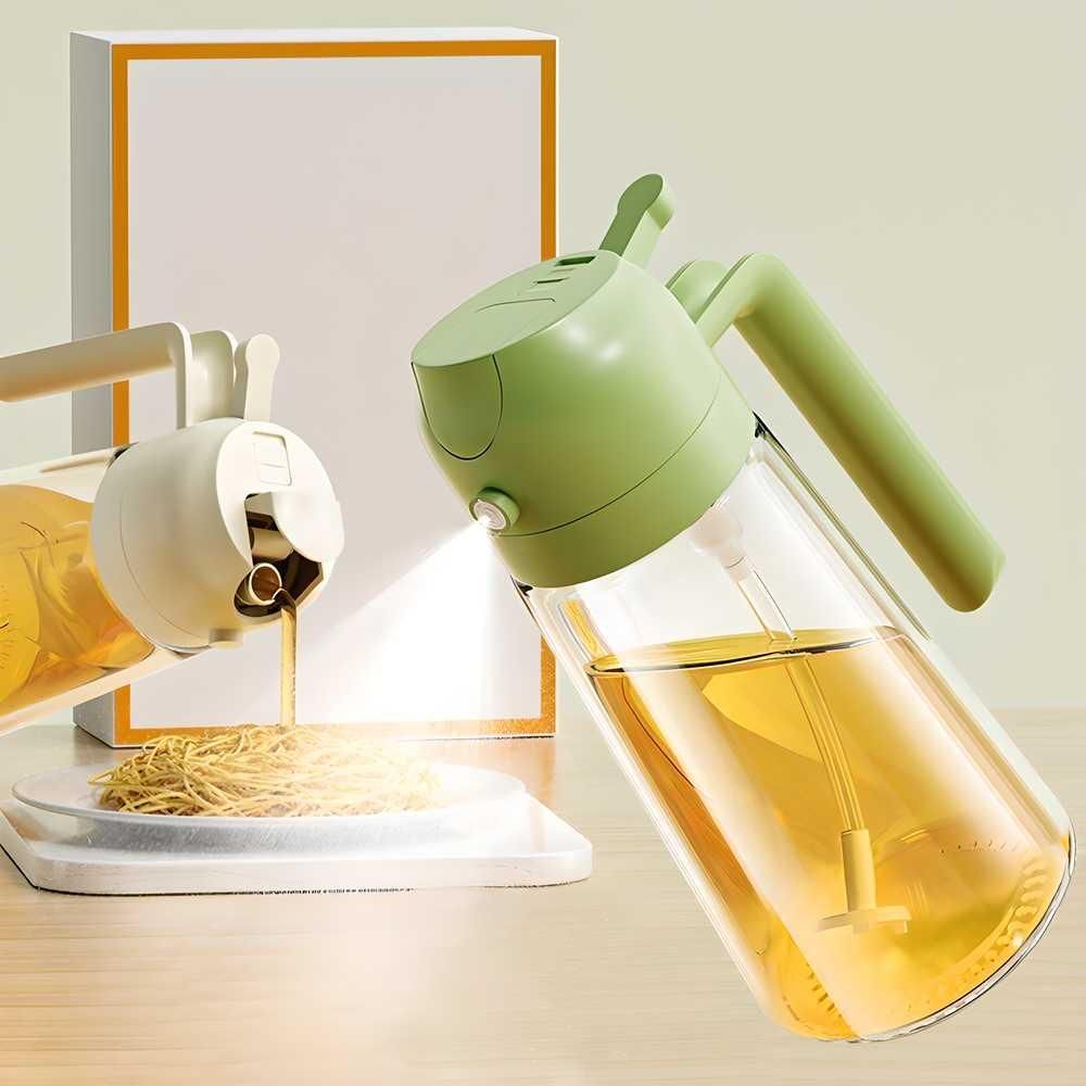 500ml Portable Sprayer Oil Dispenser β Perfect for Healthy Cooking!