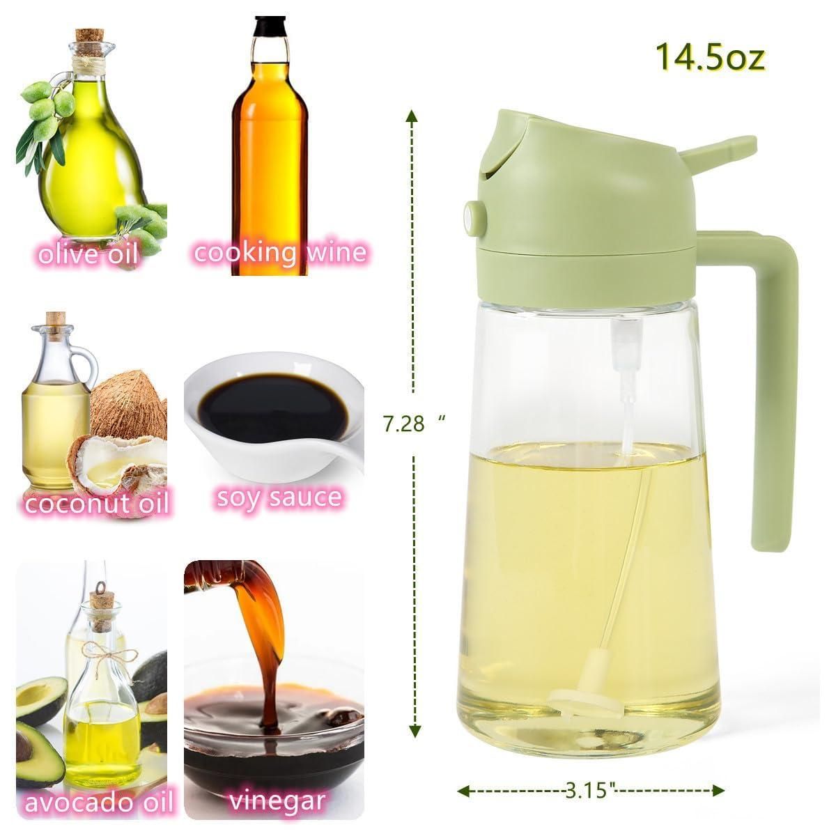 500ml Portable Sprayer Oil Dispenser – Perfect for Healthy Cooking!